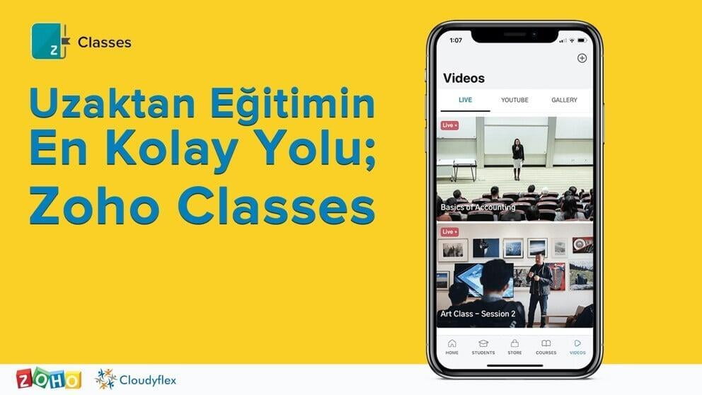 Uzaktan Eğitimin En Kolay Yolu; Zoho Classes